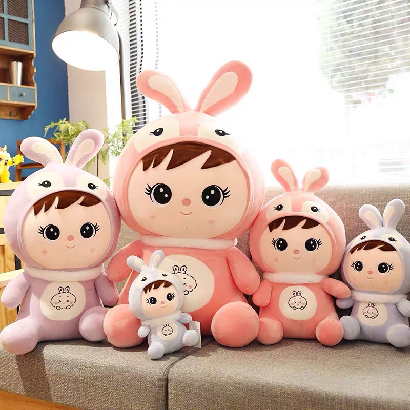 Cute bunny doll plush toy doll