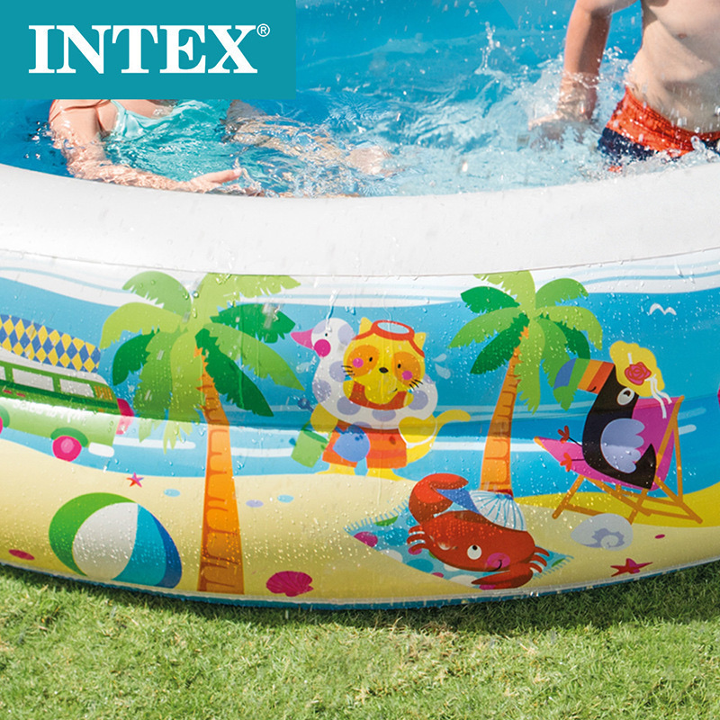 INTEX 56490 八字形泳池家用大型详情图2