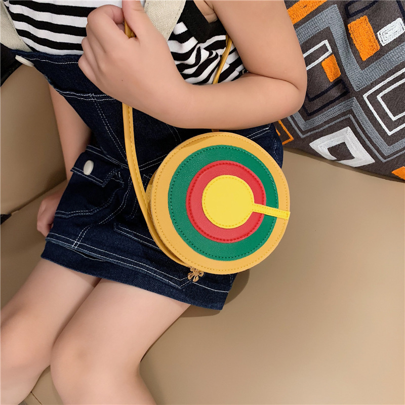Wholesale of new Korean-style crossbody bags for children, fashionable and individual children's single-shoulder bags, and trendy coin purges Specification image