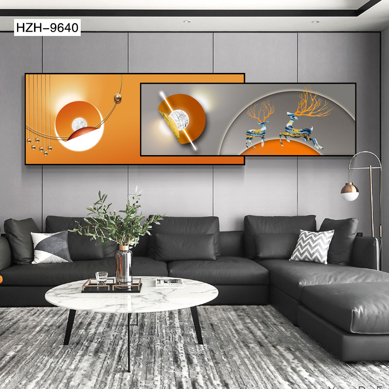 铝合金晶瓷晶贝后现代光影叠加画3️⃣详情图5