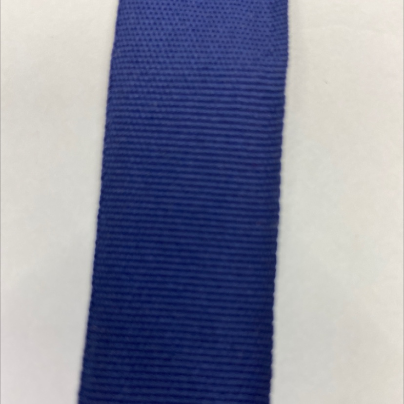 4cm polyester on blue ribbon 58#