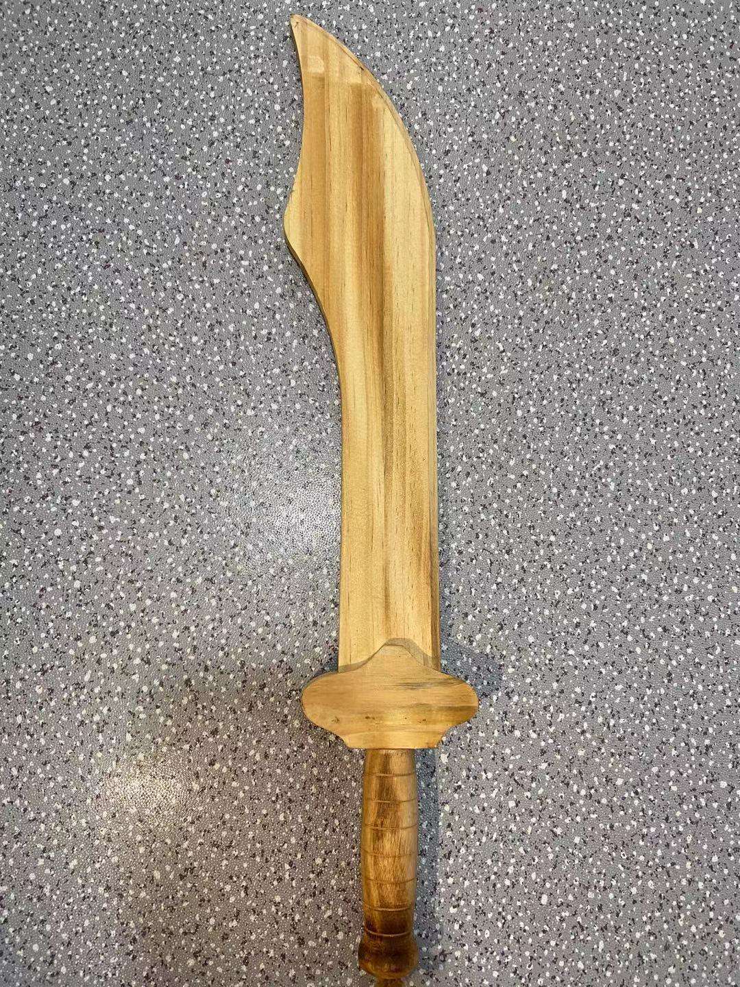 木制大刀产品图