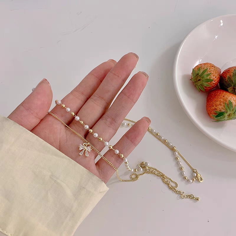 سلسلة جديدة من سلاسل اللؤلؤ اللؤلؤية الجديدة من سلاسل اللؤلؤ Item Picture