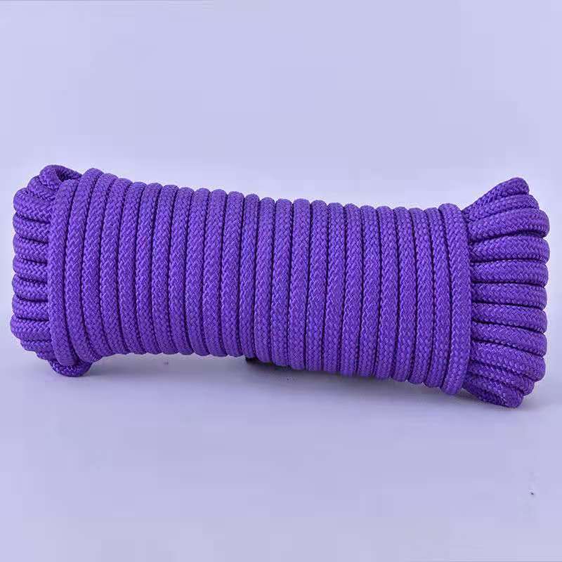 Thickened household clothesline outdoor drying quilt fast clothes rope wholesale windproof nylon rope pull rope soft rope strong 28