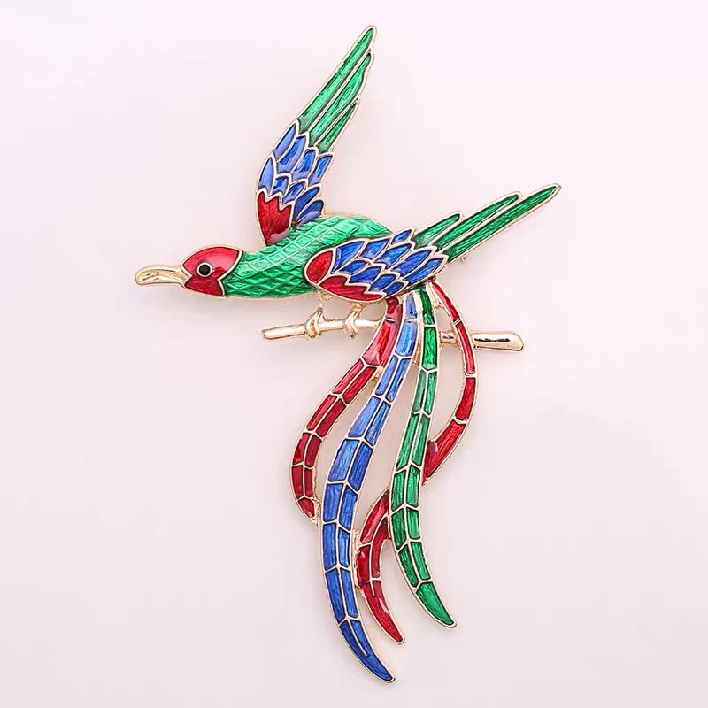 Phoenix brooch