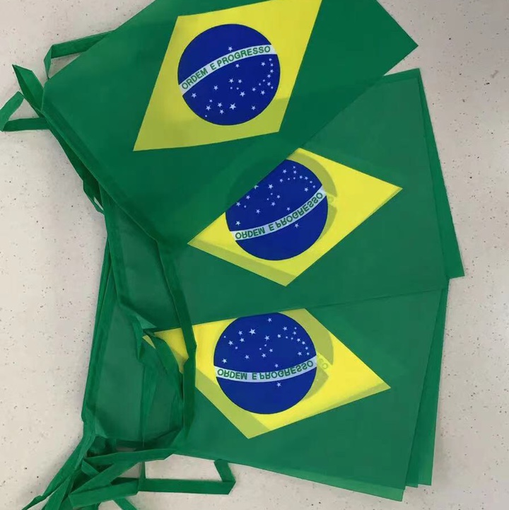0322一串5个巴西串旗
