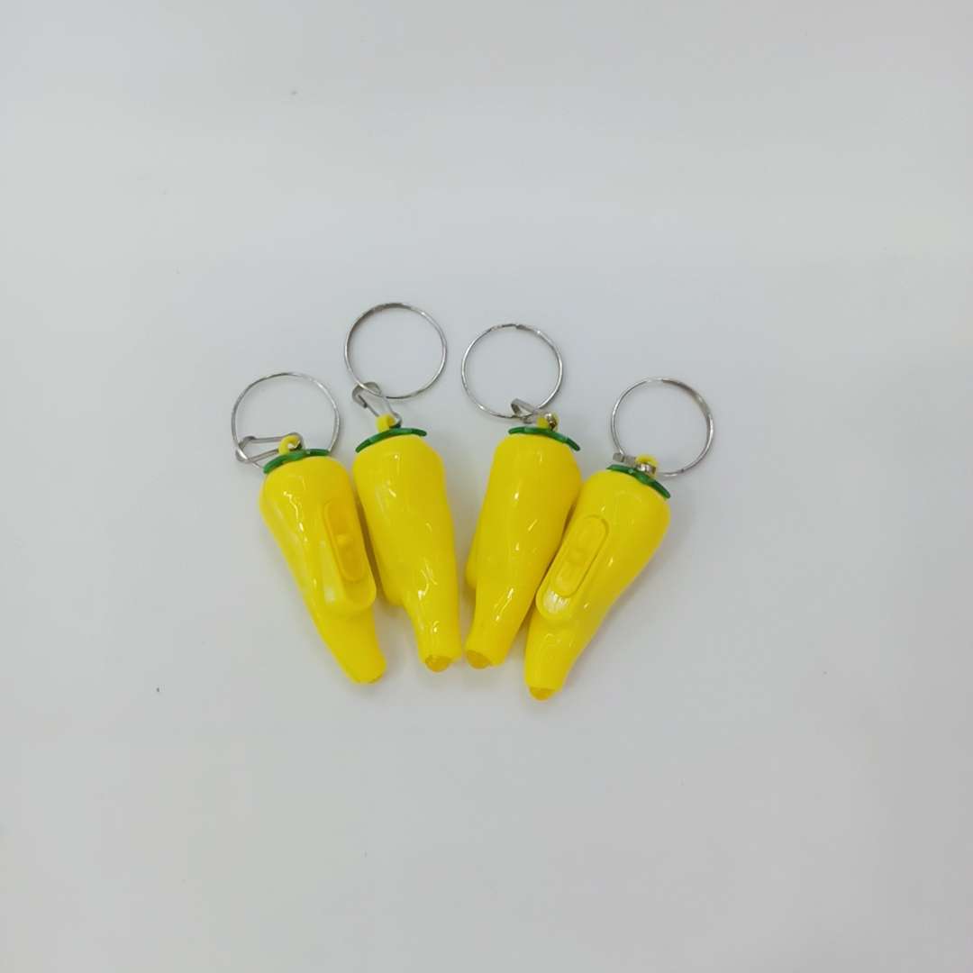 Keychain light small gift event: Giving away chili lights, factory direct sales, light-emitting toys, keychain lights, tall electronic toys 1 Specification image