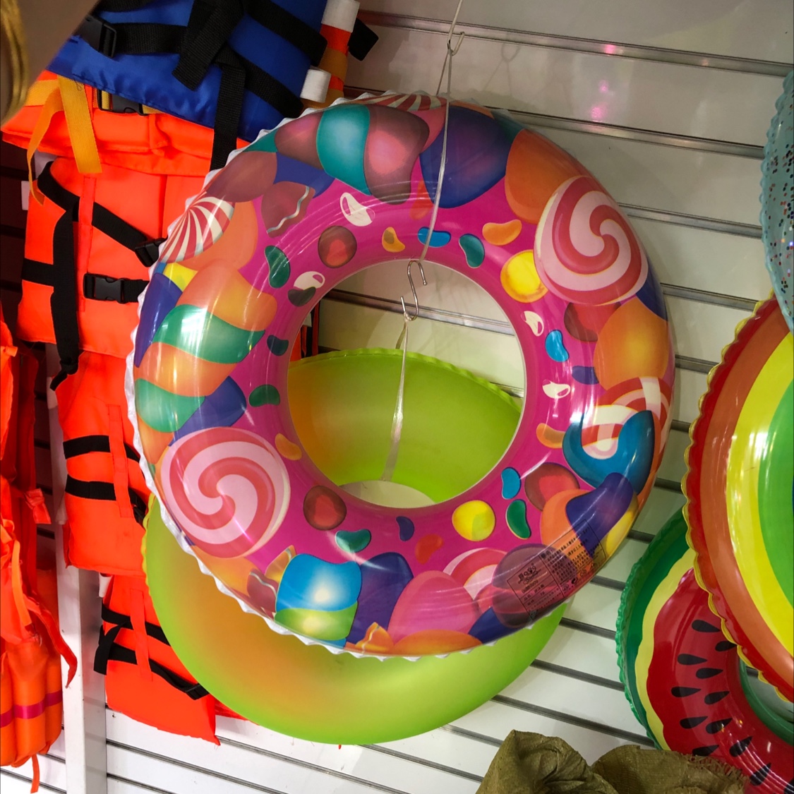 60 lollipop swimming rings