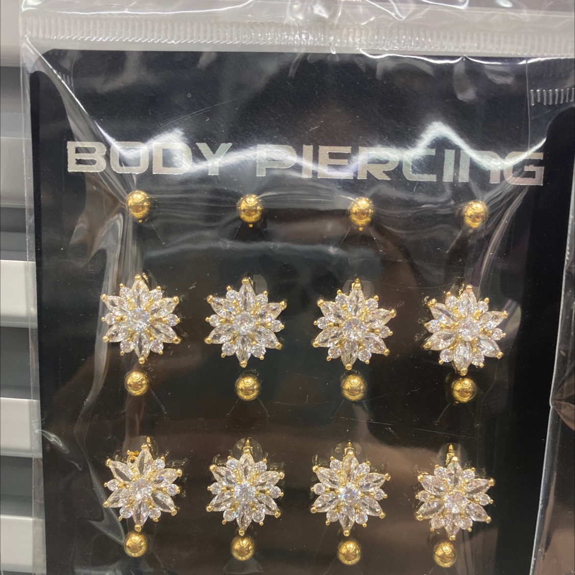 锆石肚脐钉欧美 性感 防过敏肚脐钉 脐环脐钉 肚脐环扣女