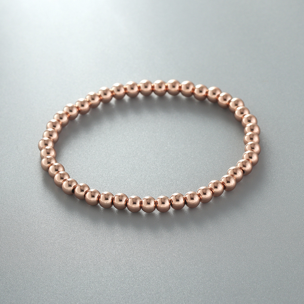 Bracelet new men and women children's hand jewelry geometric copper handmade jewelry cross-border Europe and the United States popular simple bracelet 4