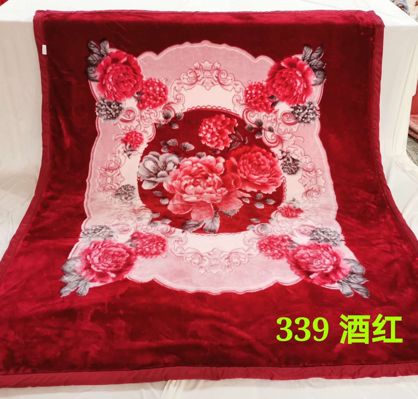 New Raschel Blanket details Picture