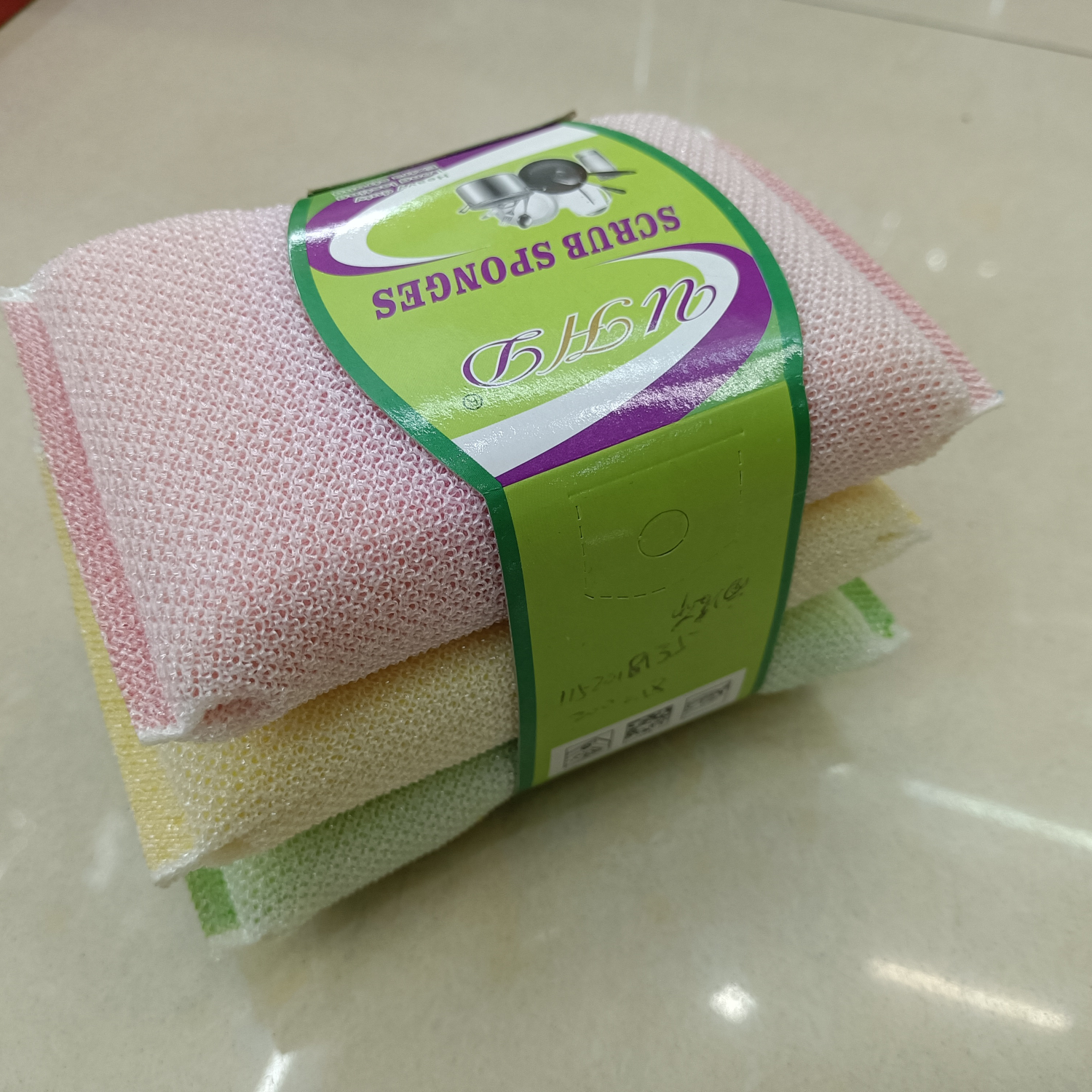 厂家直销国勇清洁球，3PC菱角布套卡