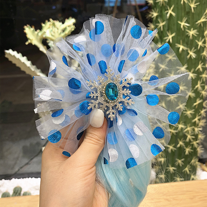 W12 Princess Children's wig hairpin, cute and adorable headwear, rainbow wings, unicorn, five-pointed star, mesh, bow, wig hairpin, girl, princess, trendy girl, wig with braid, hair band headwear details Picture