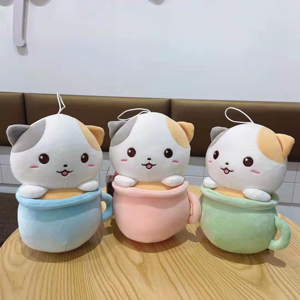 Teacup Kitty plush toy