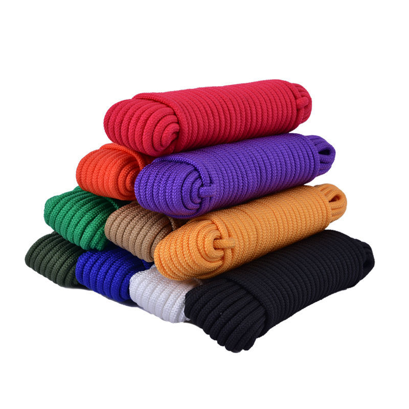 Thickened household clothesline outdoor drying quilt fast clothes rope wholesale windproof nylon rope pull rope soft rope strong 39