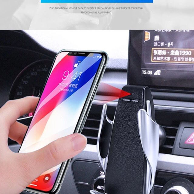 Z10 car wireless charger mobile phone holder car intelligent automatic sensing outlet multi-function universal