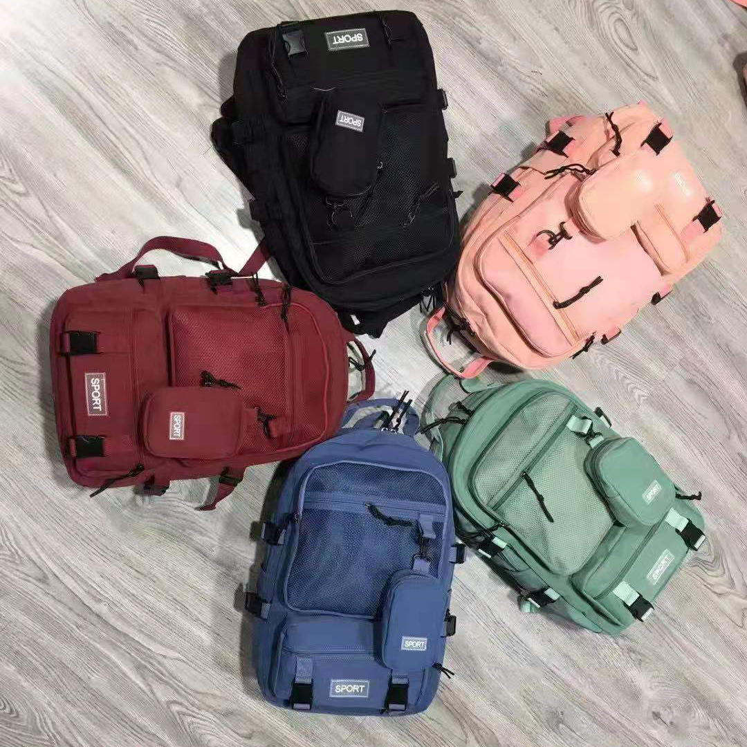 New backpack 2021 Korean trendy brand backpack, schoolbags for primary school, junior high school, senior high school and college students, backpacks for traveling, women's trendy bags, factory direct sales