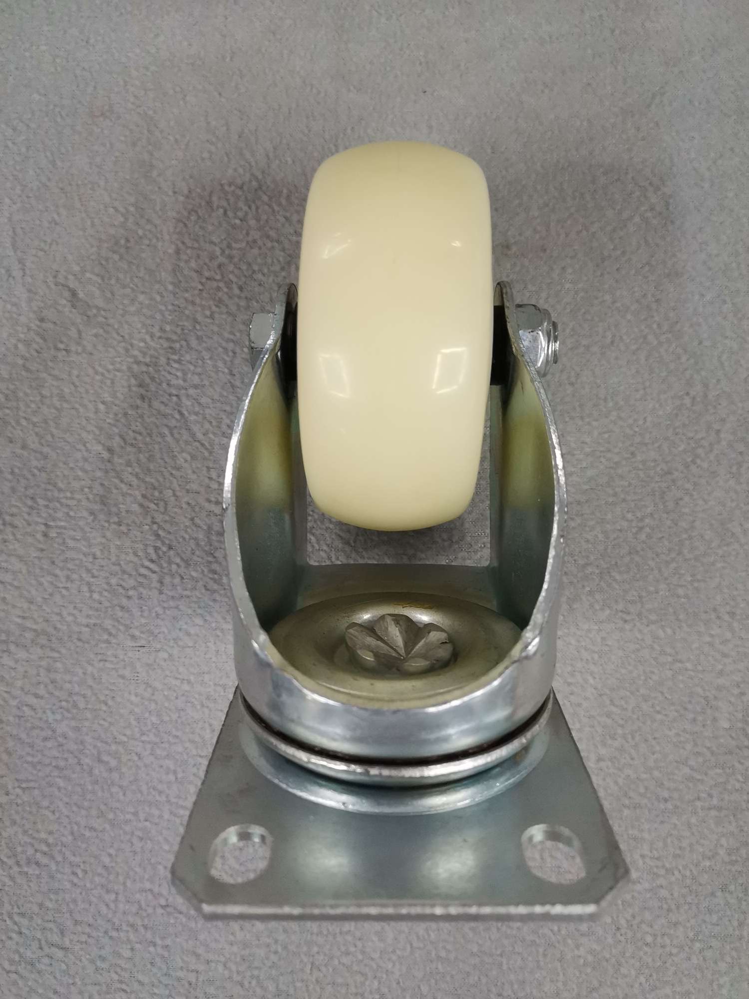 3-inch medium-sized white nylon casters Specification image