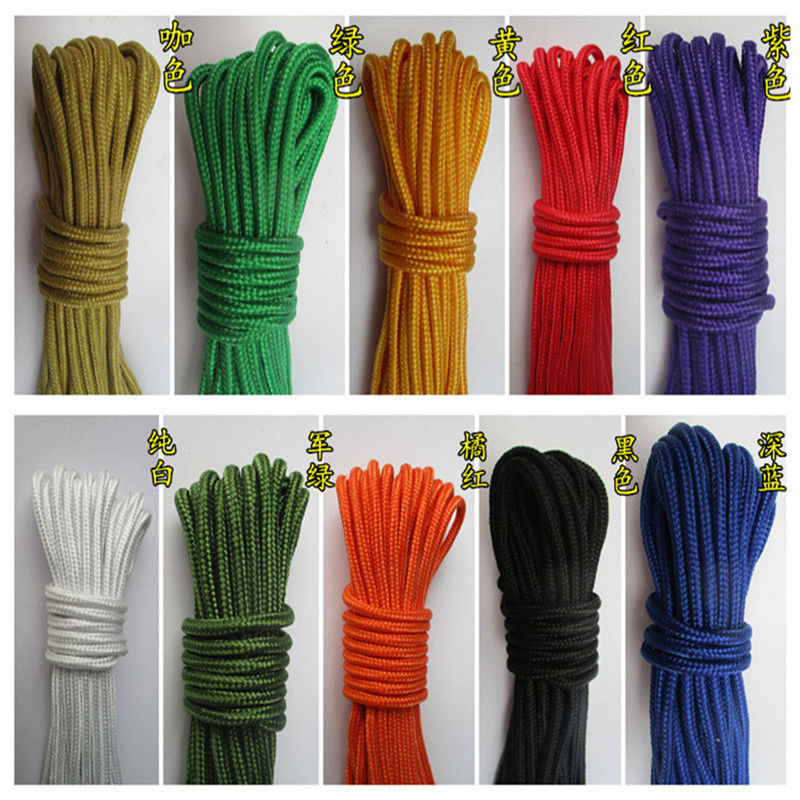 Thick household clothesline outdoor drying quilt fast clothes rope wholesale windproof nylon rope pull rope soft rope strong 44