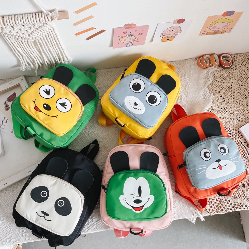 Manufacturers direct sales of children's bags cartoon cute children's backpack anti-lost kindergarten backpack outdoor backpack
