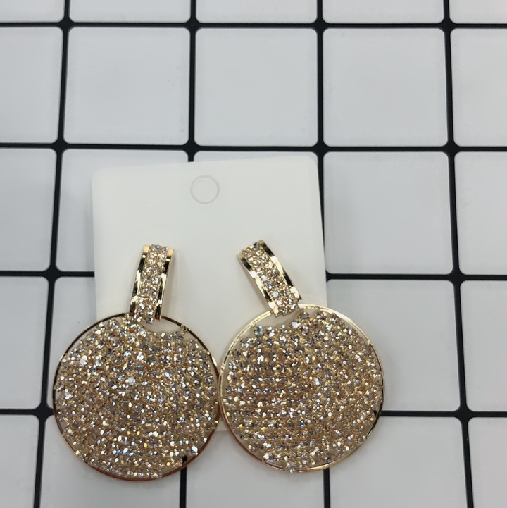 Bare diamond earrings