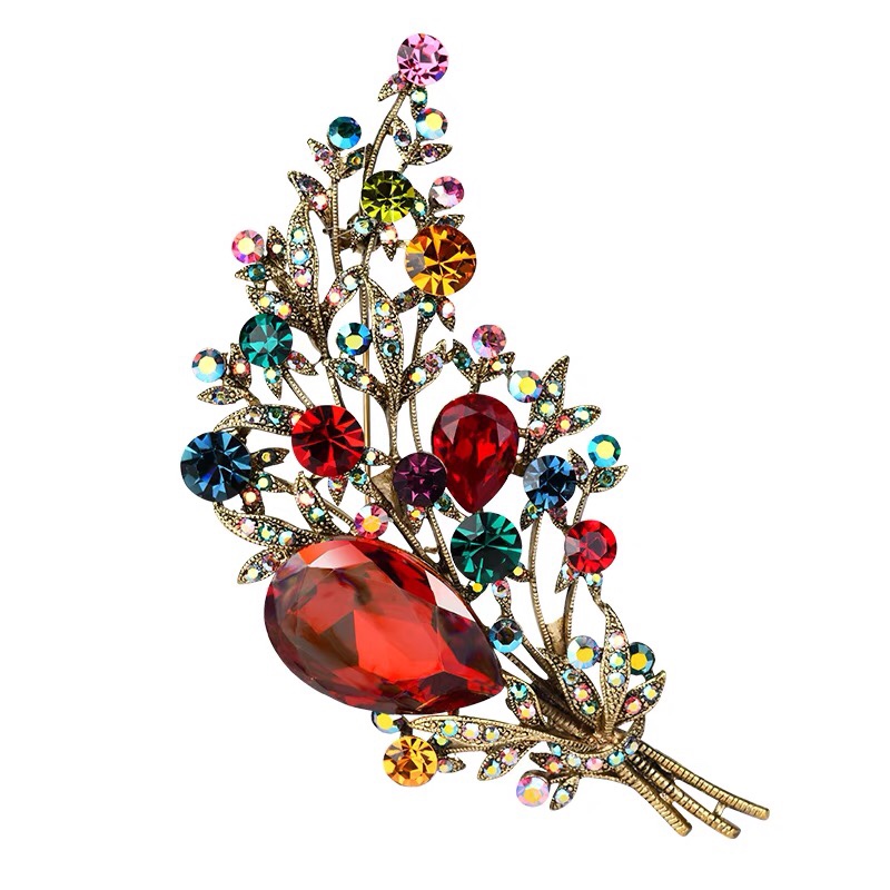 Antique gold brooch