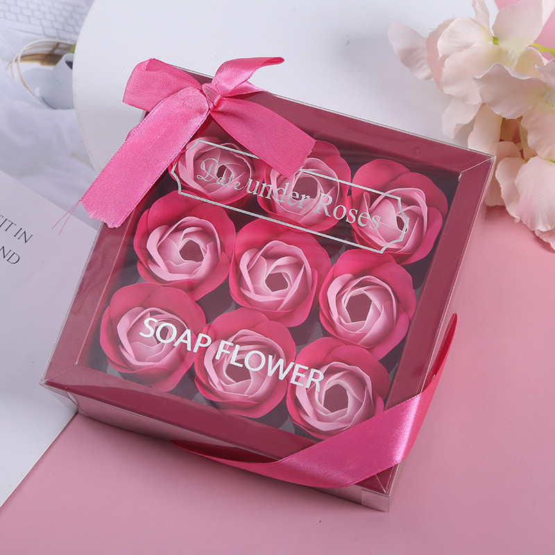 Beautiful Wedding flower craft gift box 8954