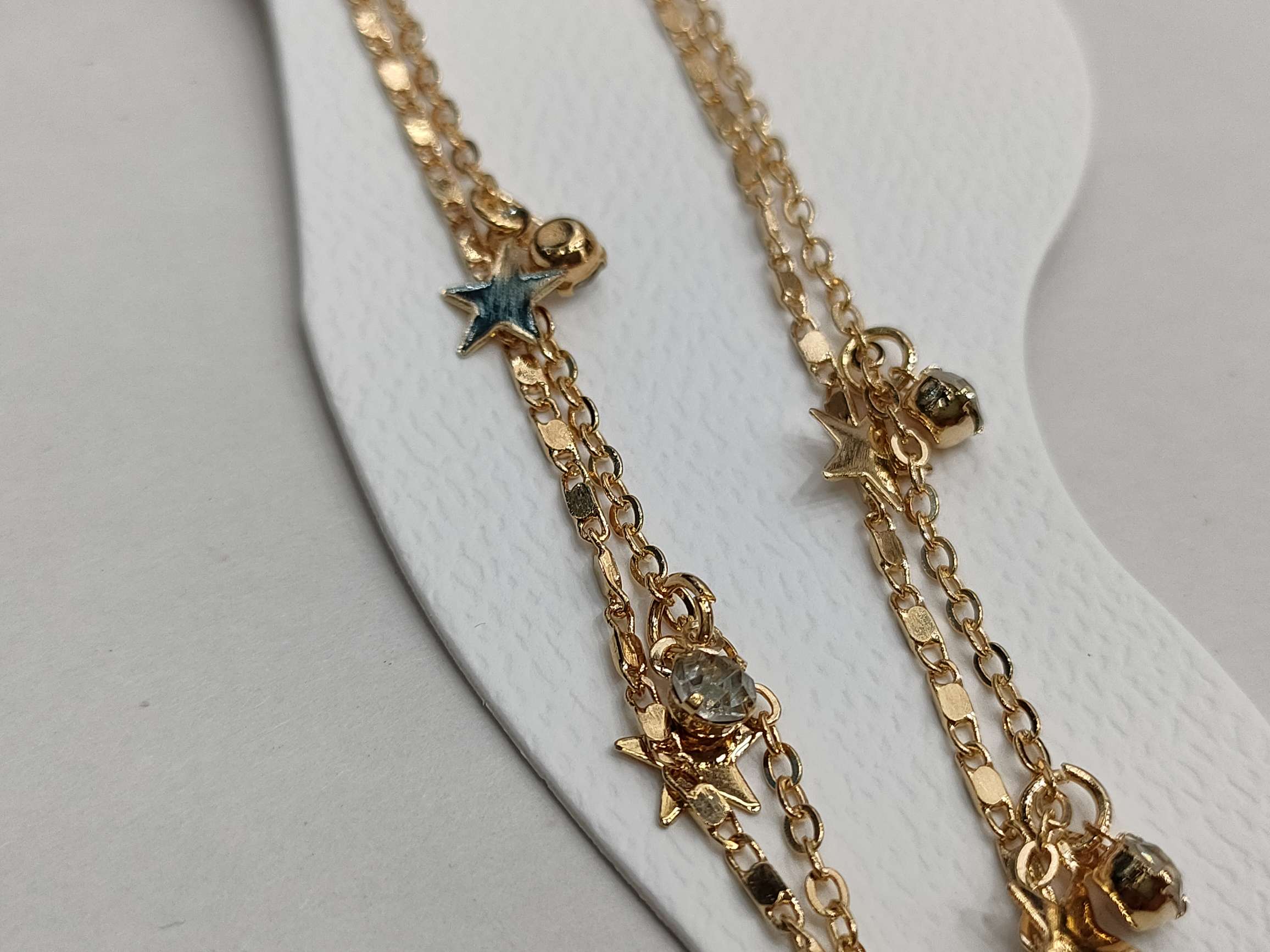 流行脚链/流行饰品/女式脚链白底实物图