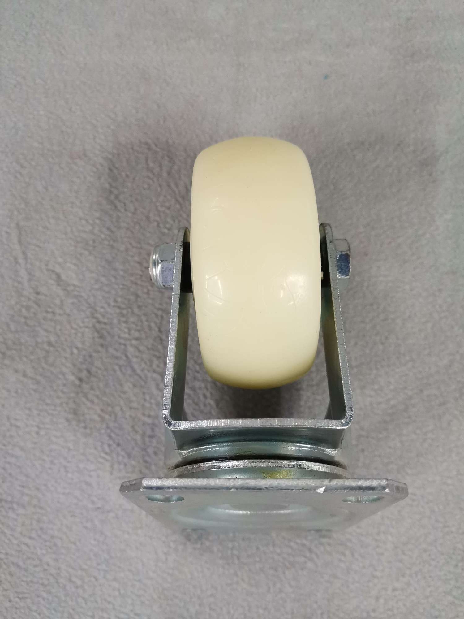 3-inch medium-sized white nylon casters details Picture