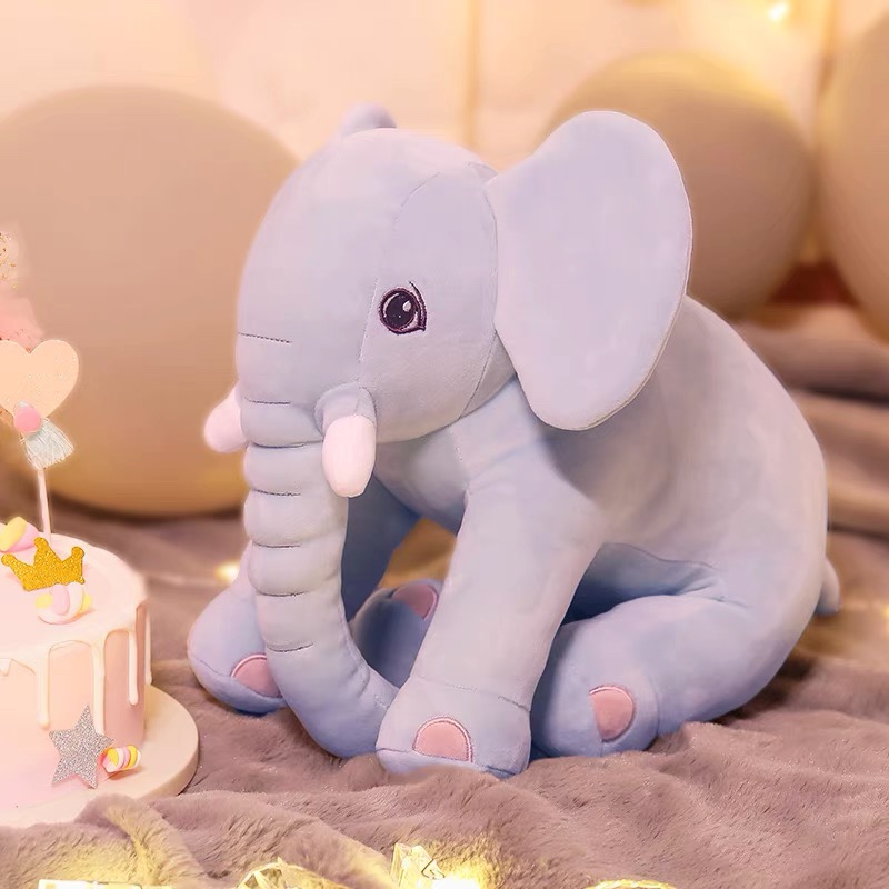 Artificial elephant plush toy