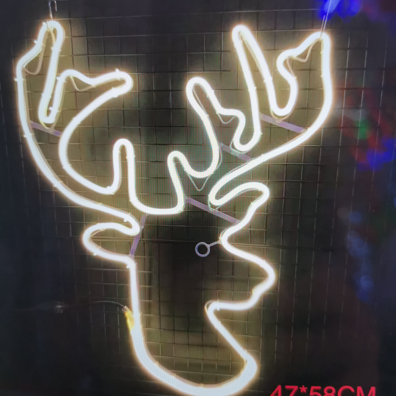 Big deer head