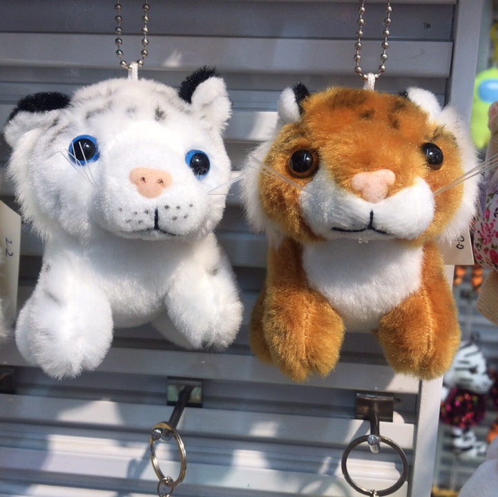 Juguete de peluche de simulación de tigre bebé muñeca de tigre juguete visionario 01