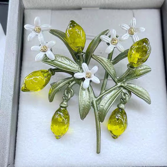 Hand-made custom brooch