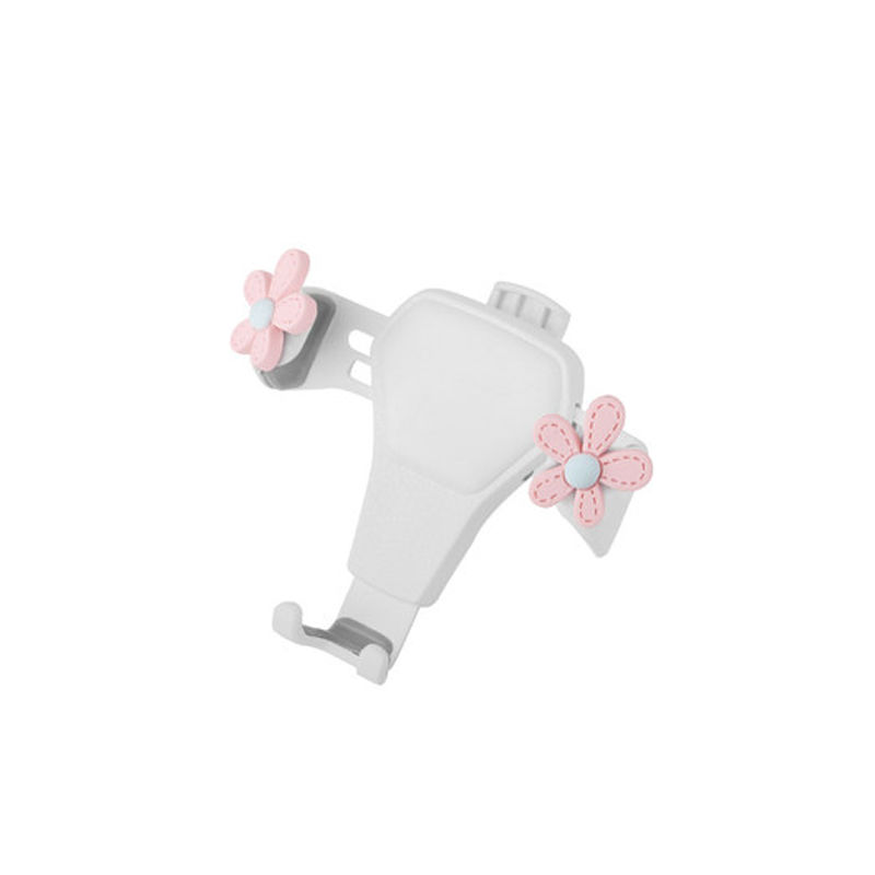 Z2汽车用品车载手机支架出风口重力感应支撑架卡扣式导航支架手机座