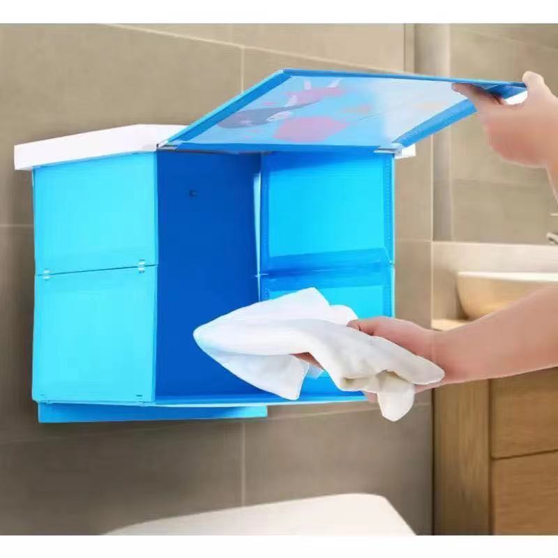 卫生间折叠收纳筐壁画可折叠收纳箱Storage box产品图
