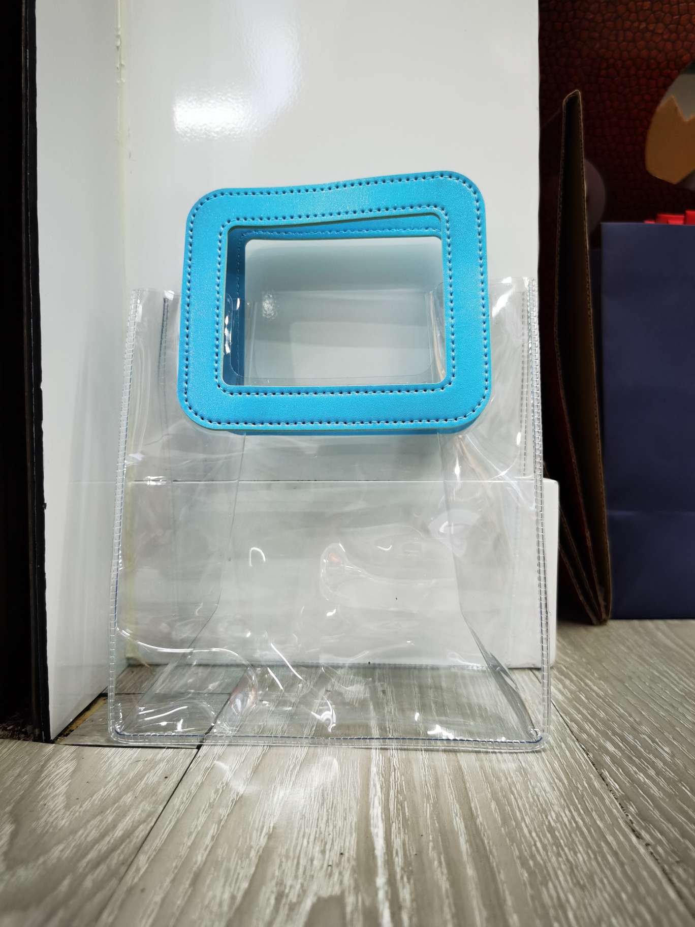 Transparent pvc gift bag Specification drawing