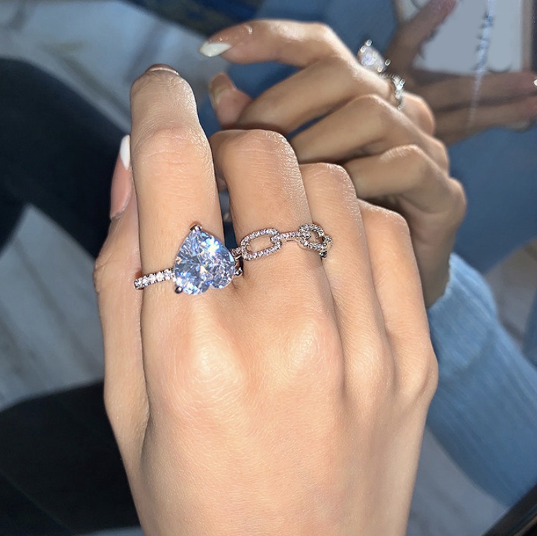 733 new recommended light retro style Korean jewelry niche design sense fashion personality simple senior sense ins trend high quality ring ladies ring wholesale simple with small fresh hot style high quality thumbnail