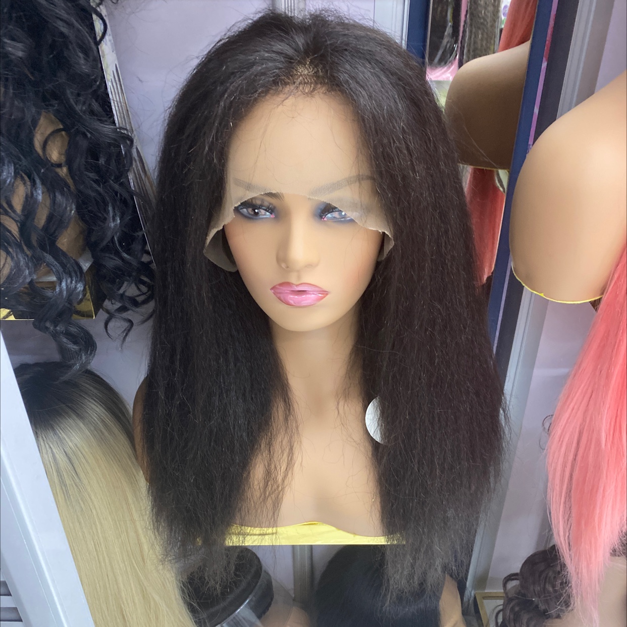 Real person hair details Picture