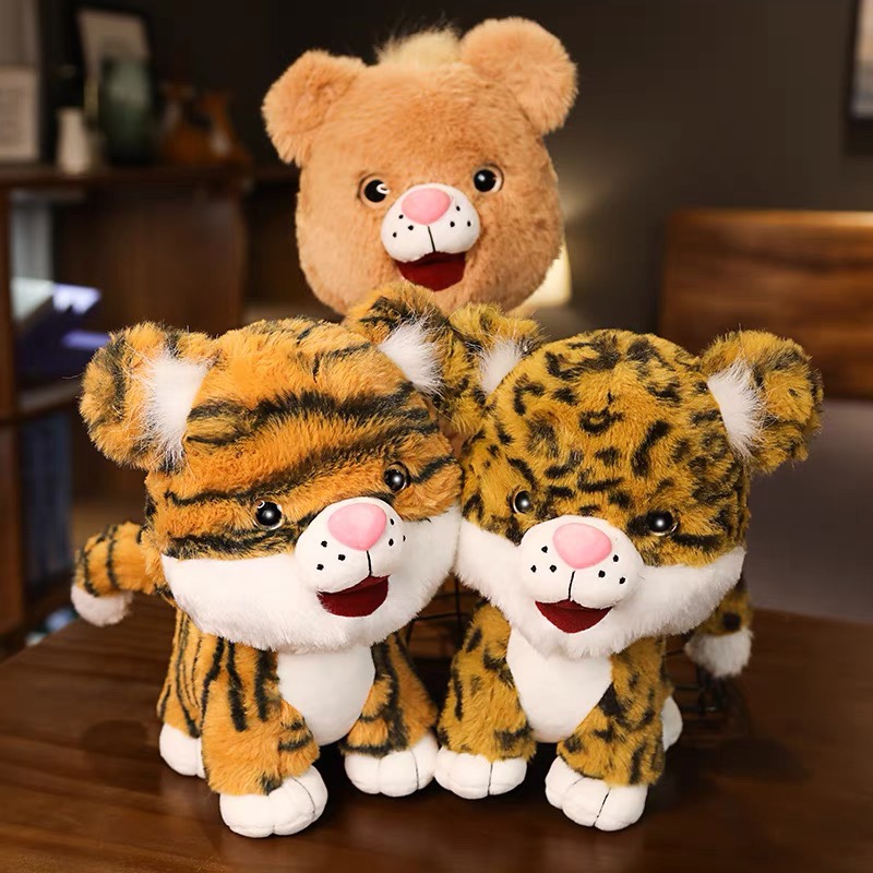 Wool animal plush toy figure