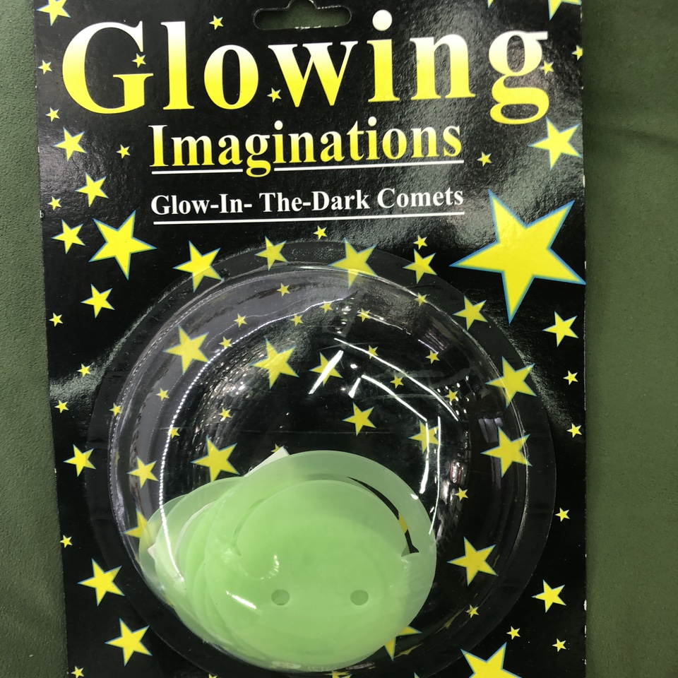 夜光贴圆吸卡笑脸贴片