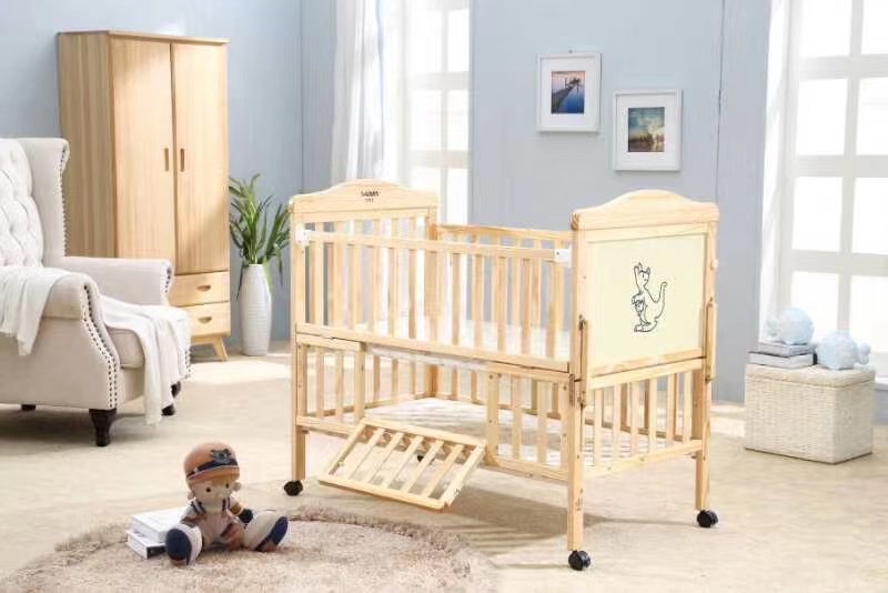 实木童床 儿童床 童车详情图2