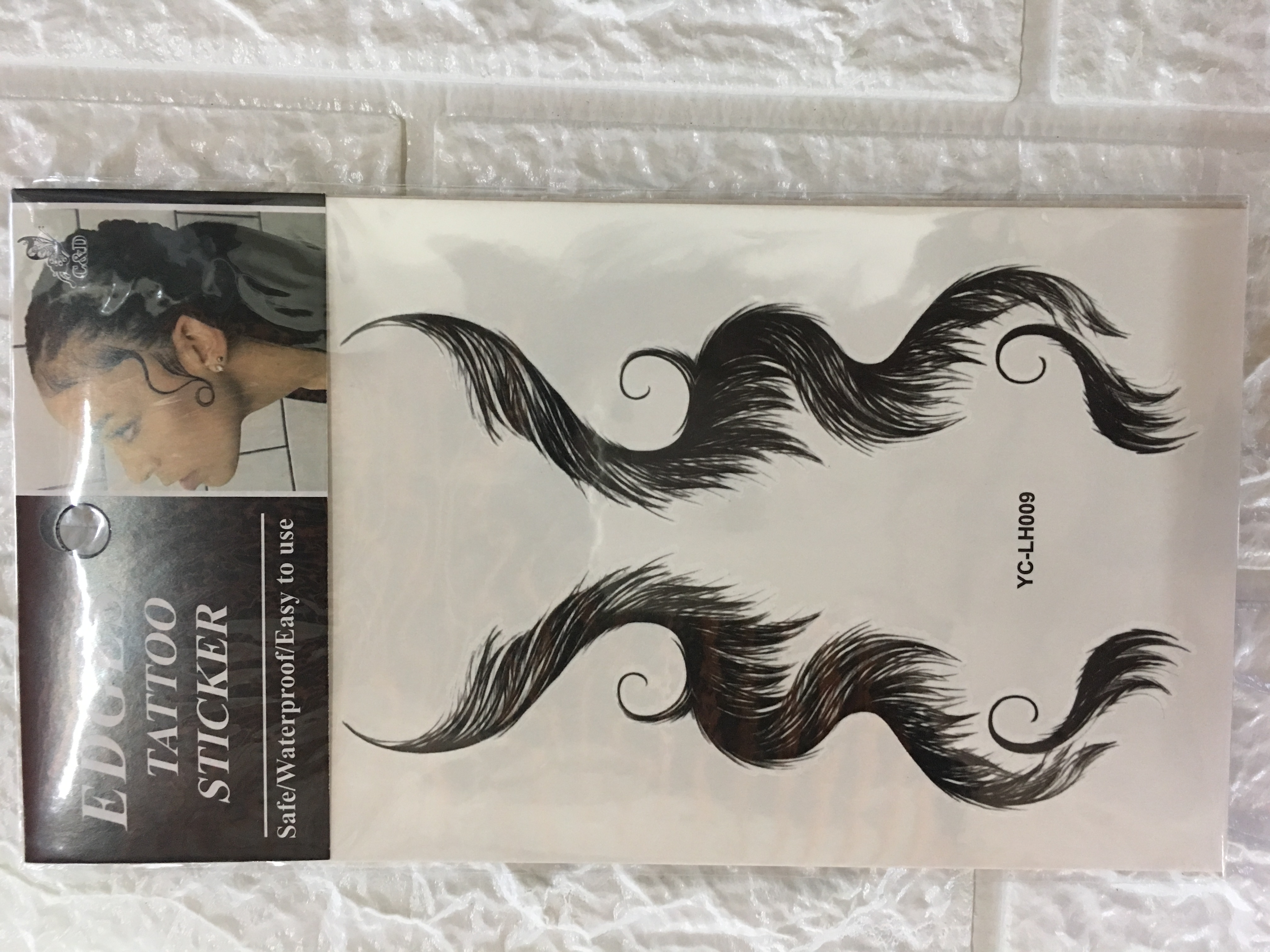 Tattoo bangs Patch -1 Application Scenario