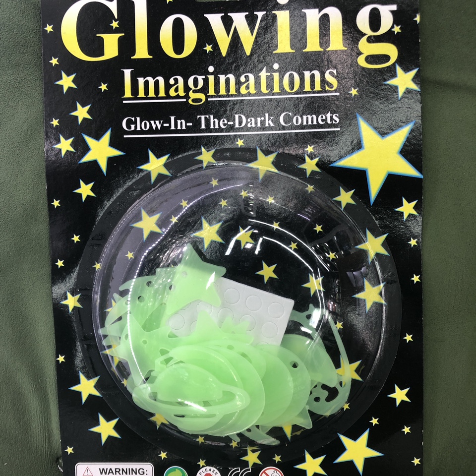 圆吸卡彩色夜光贴片9