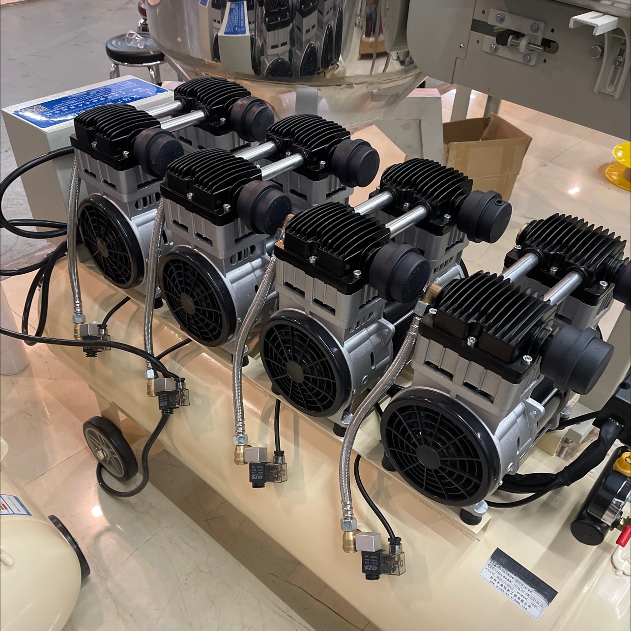 1.5kw*4 pump air compressor from Guangxin Packaging Machinery Equipment, a well-established physical store, offers excellent quality and competitive prices Specification image