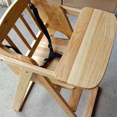 Oak Baby Chair