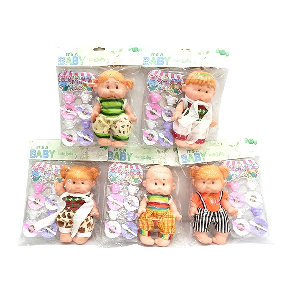 Multiple Chinese cartoon vinyl doll strap accessories 8-inch [English packaging] 108
