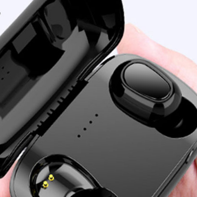 Wireless Bluetooth Headset Mini Sport Invisible Noise cancelling binaural in-ear BM113