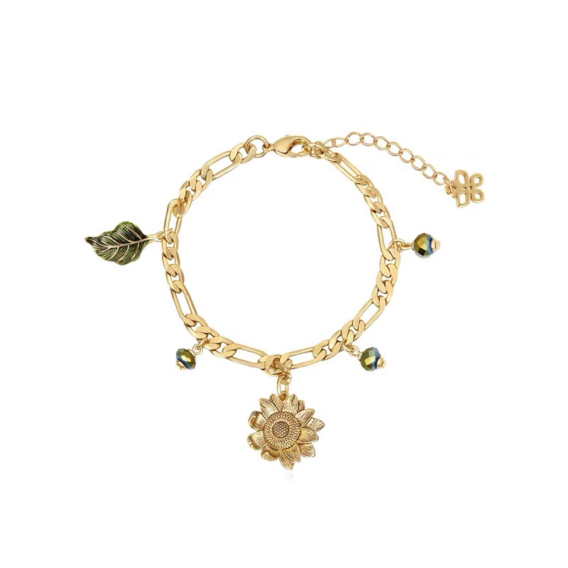 A sunflower bracelet