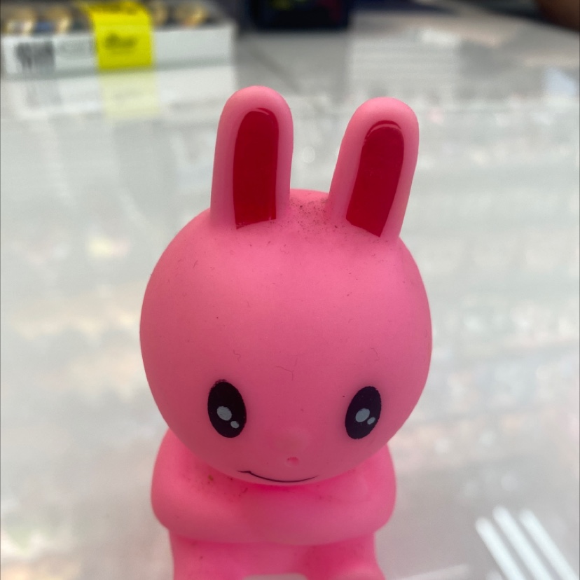 Medium Size Pond Rubber Pinch Called Powder Rabbit