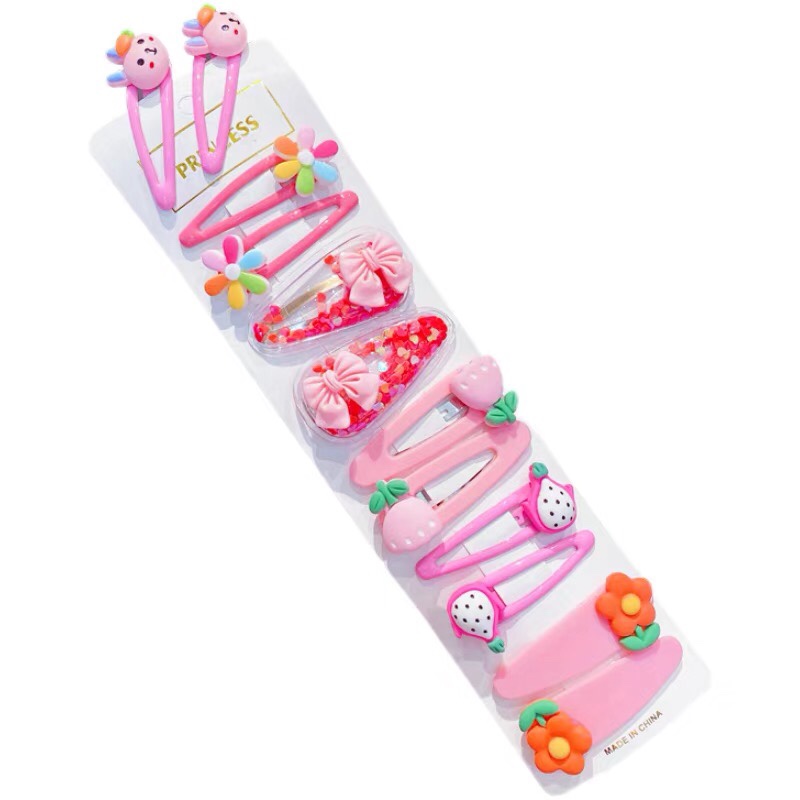 Mixed style hair clips